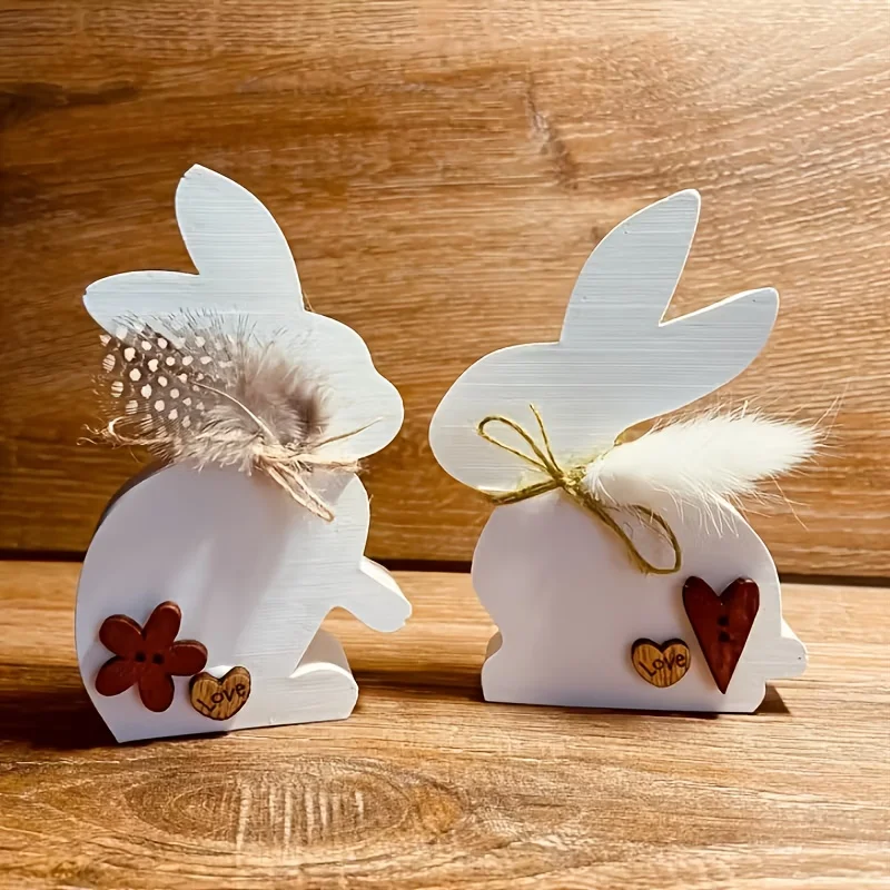 2-teiliges Osterhasen-Silikonform-Set – weich und langlebig für Kerzen- und Kunsthandwerk aus Kunstharz