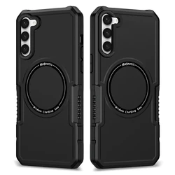 Phone Cover with Magsafe Wireless Charging, Case for Samsung Galaxy S21Ultra, S20, S21, S23 FE, Note20, S22, S23 Ultra Plus