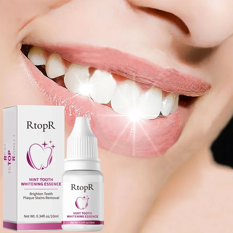 Rtopr-esencia blanqueadora de dientes, eliminación de placa Dental, productos blanqueadores de salud bucal, pasta de dientes blanqueadora, cuidado Dental