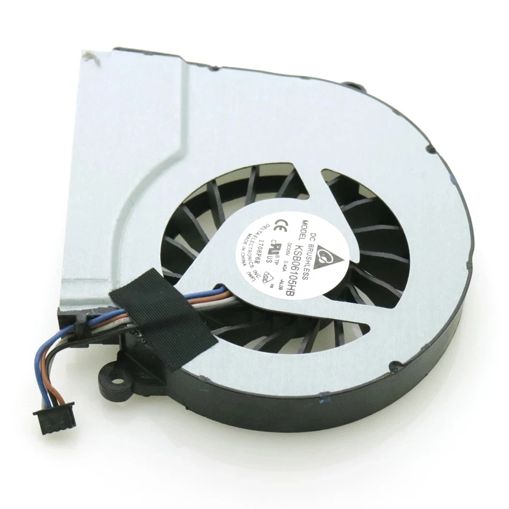 Gloednieuwe Dc 5V 0.40a 4Wire 4pin Voor Hp 15 17 TPN-Q117 Q118 Q122 Paviljoen 14 15 17-e Cpu Koeler Ventilator