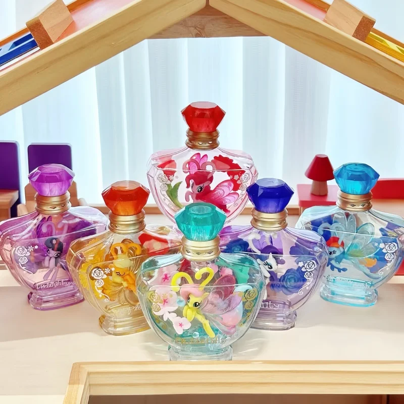 

My Little Pony S3 Magic Bottle Blind Box Drift Bottle Figure Fluttershy Pinkie Pie Twilight Decor Festival Gift For Girls Toys