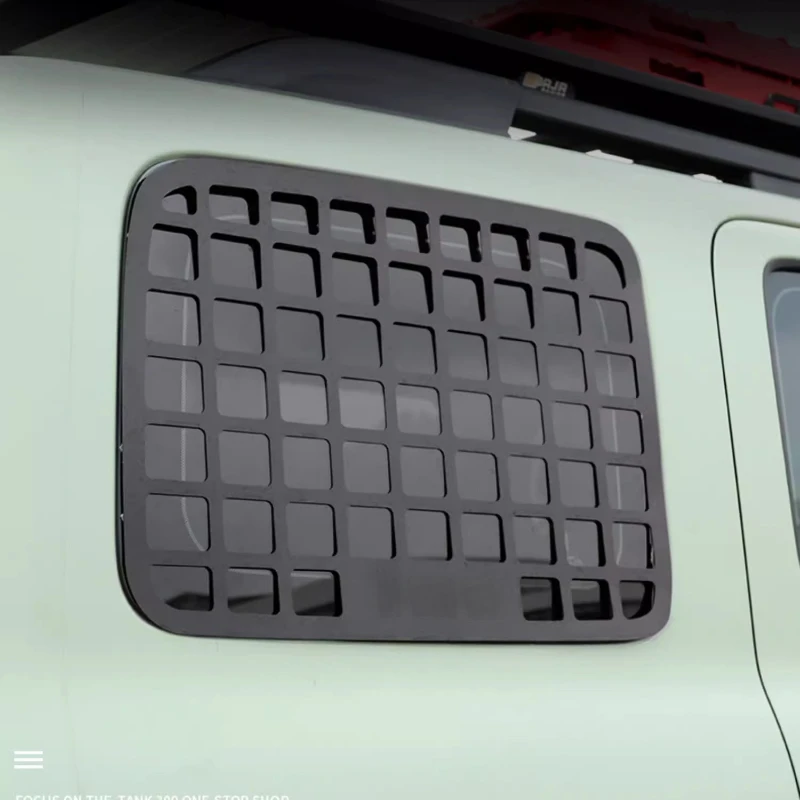 

Rear Side Window Protecitve Net Aluminum Alloy Window Guards For Tank 300 Exterior Modification Accessories