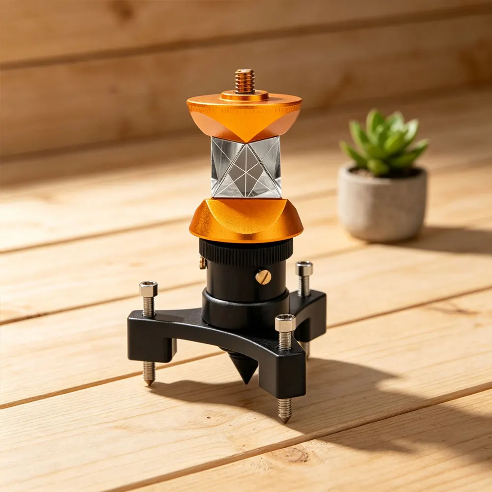 GRZ101S 360° ATR Prism with Mini Tribrach Mini Prism MP061AM for Total Station