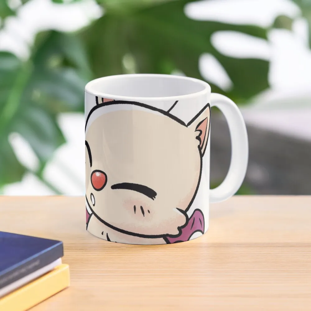 

Pocket Moogle Let's save kupo Coffee Mug Travel Cup Ceramic Cups Cute Mugs Personalized Gifts