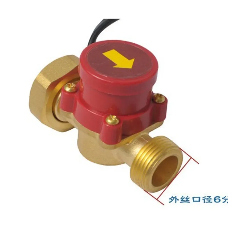1 Inch to 3/4 Inch Pipeline Booster Water Pump, Water Flow Sensor Switch, Automatic On‑Off Controller for Water Heater