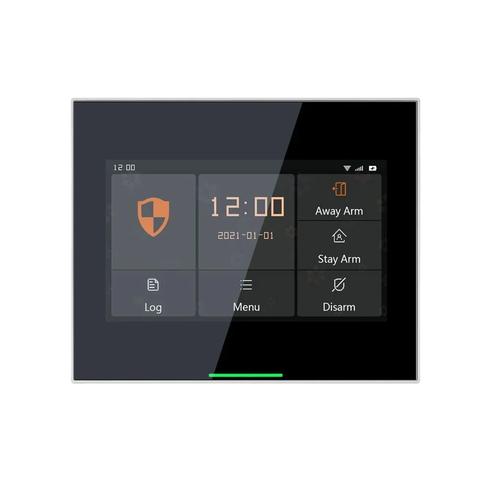 

2024 Hot Seller 4.3 Inch Touch Screen LCD Tuya Smart Wireless GSM WiFi Smart Home Security Wireless 4G Alarm Kit PST-H502-4GEU