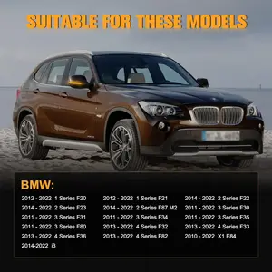 LED dynamic gyrus signal for BMW, sequential light side mirror, BMW 1, 2, 3, 4 series, F21, F22, F23, F30, F31, F32, F33, F34, X1, E84, i3 Main Main Sales Hand Brake i30 - №1