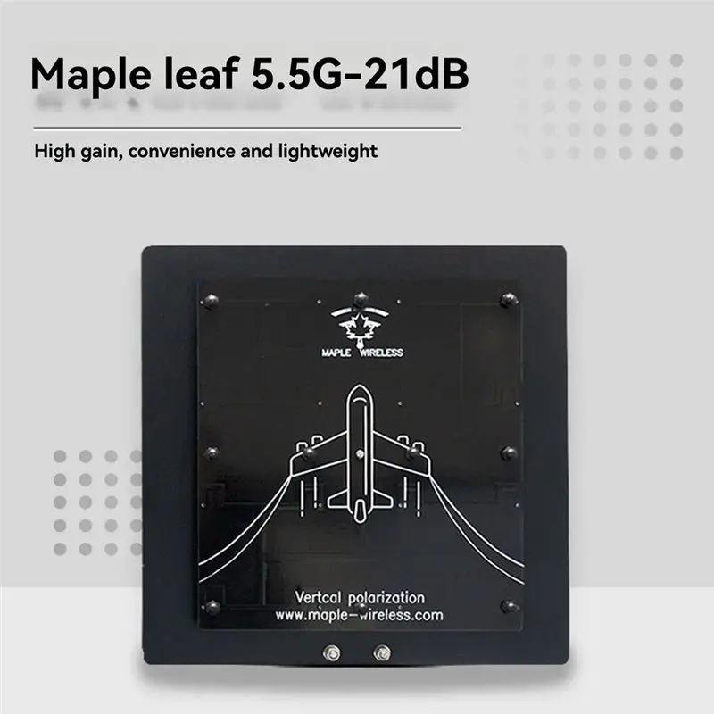 A10R 5.5GHz 21dBi Directional Antenna 5180-5800MHz Patch Antenna for HM30 SOLO VTX RC AAT Wireless Technology,A