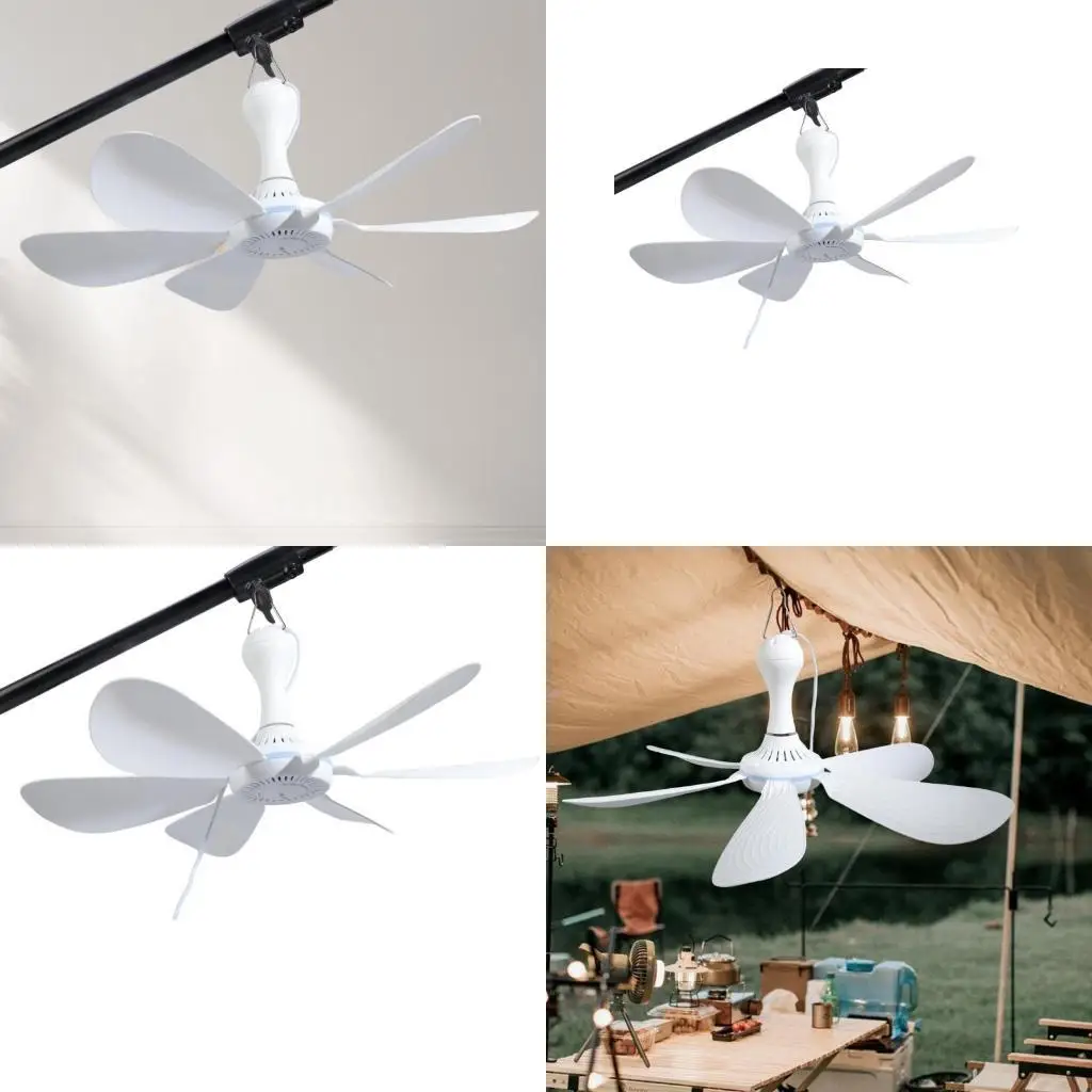 

Подвесной вентилятор 4X7E 5 В с низким энергопотреблением, размер 16,5 дюйма, кабель 10,7 фута, USB-совместимый для циркуляции в