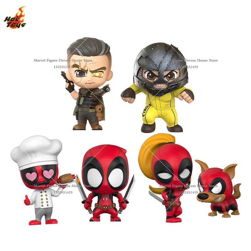 

Фигурки фигурок HT HotToys COSBABY(S) Mini, коллекционная Q версия Marvel Дэдпул, кабель Juggernaut 9,5-11,5 см, фиолетовые куклы