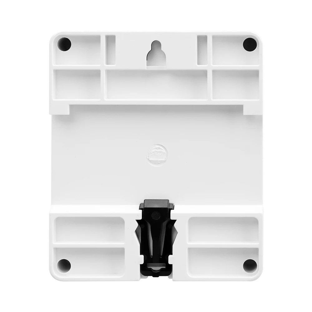 4P Single Phase DIN Rail Electronic Watt Power Consumption Energy Meter KWH LCD Digital Display With RS485 Modbus