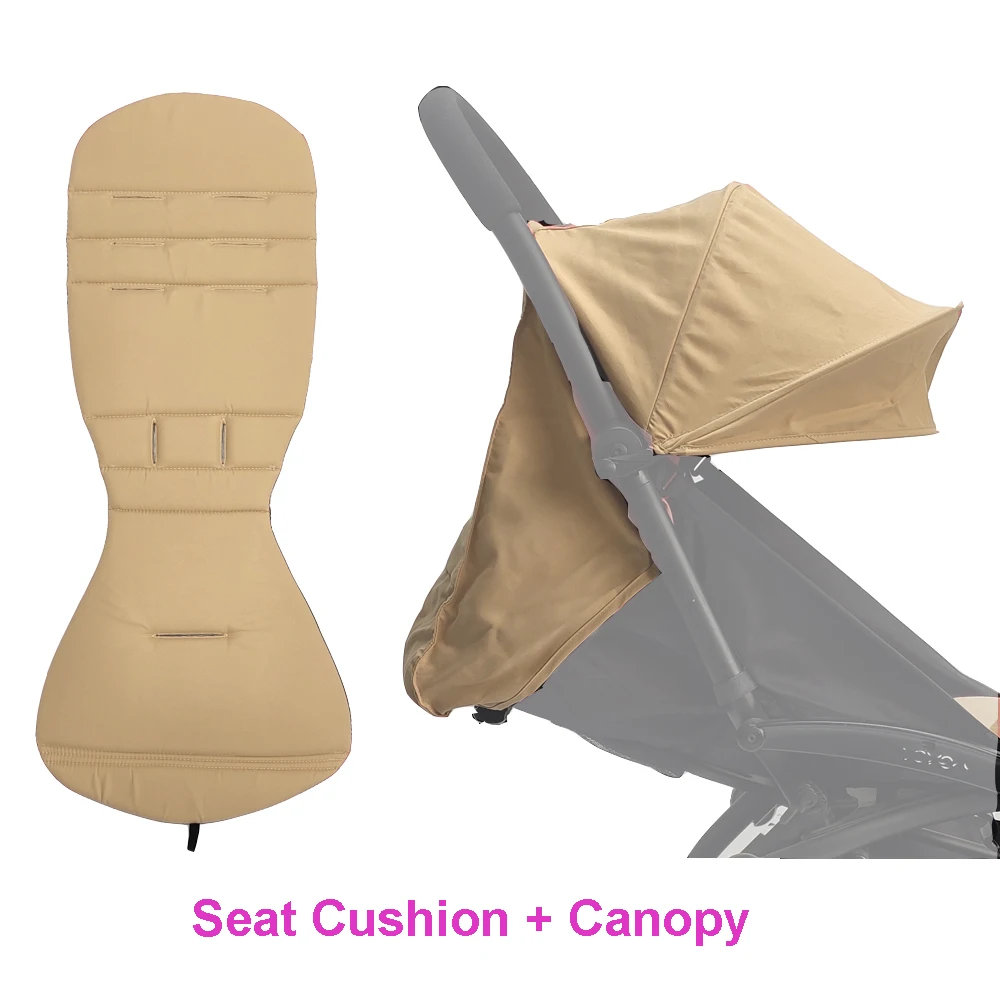 COLU KID ® Kinderwagenzubehör, wasserdichtes Sonnendach und Ersatzsitzkissen, kompatibel mit Babyzen YOYO YOYO2 – Detail 2