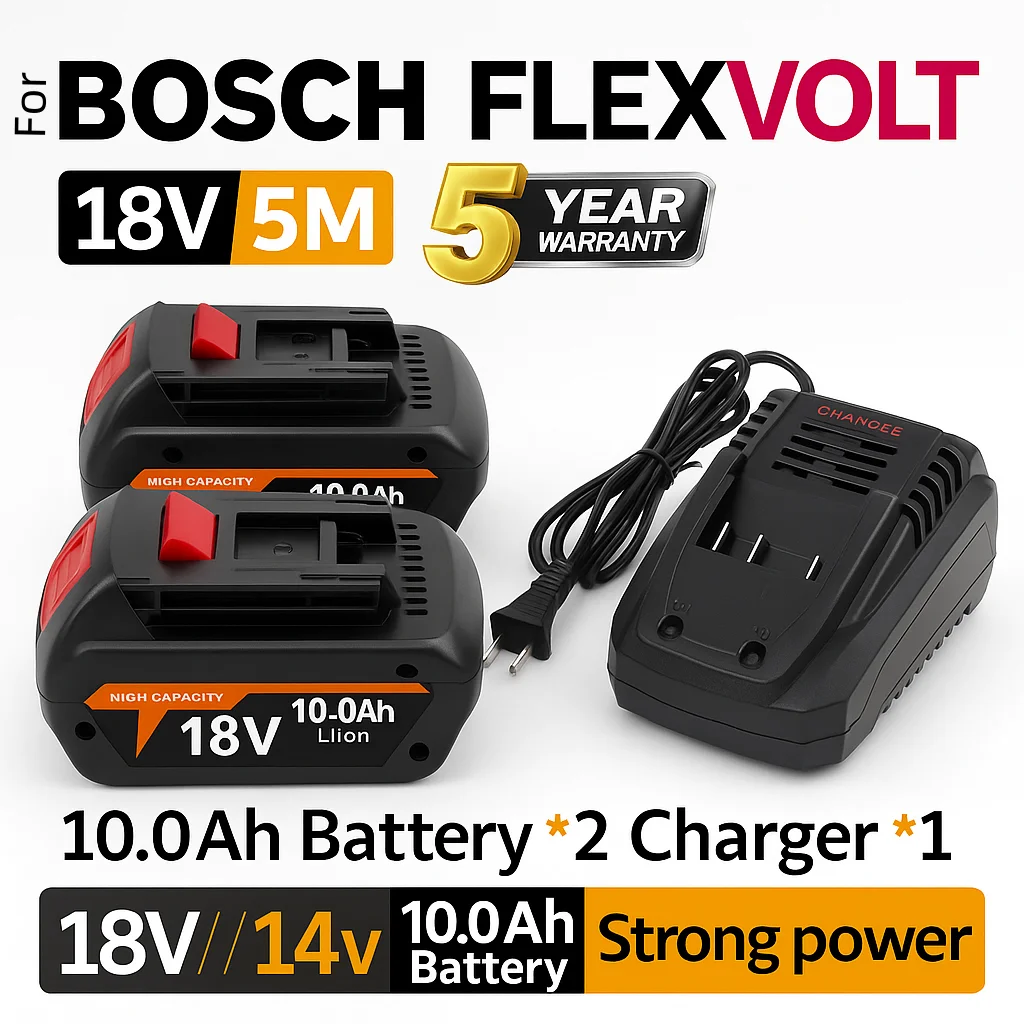 

18V For Bosch ProCORE Premium Series Replacement Battery New Battery Cell Suitable for BOSCH BAT609, BAT618, GBA18V8 8.0Ah