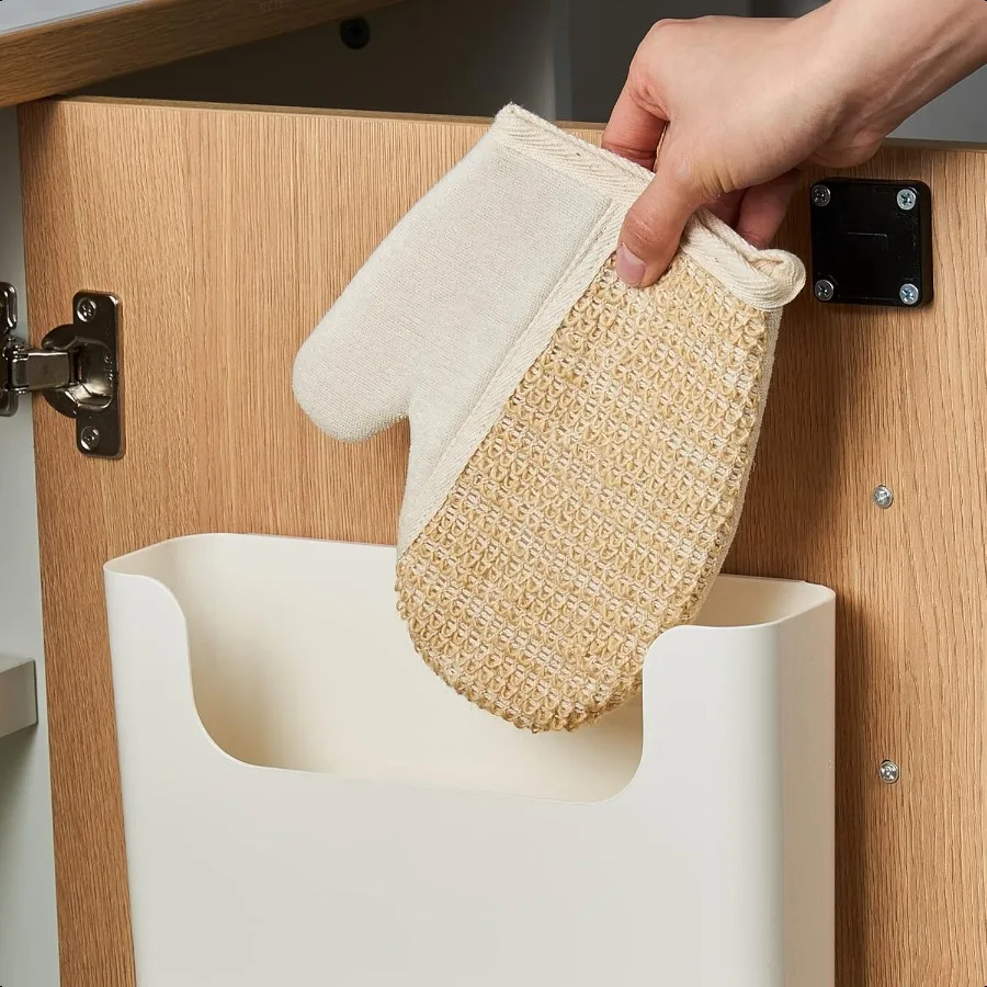 YOHOM Держатель для файлов без сверления Настенный органайзер для журналов Клейкое крепление на дверь с одним карманом Белый 1 (БЕЛЫЙ 1 шт.)