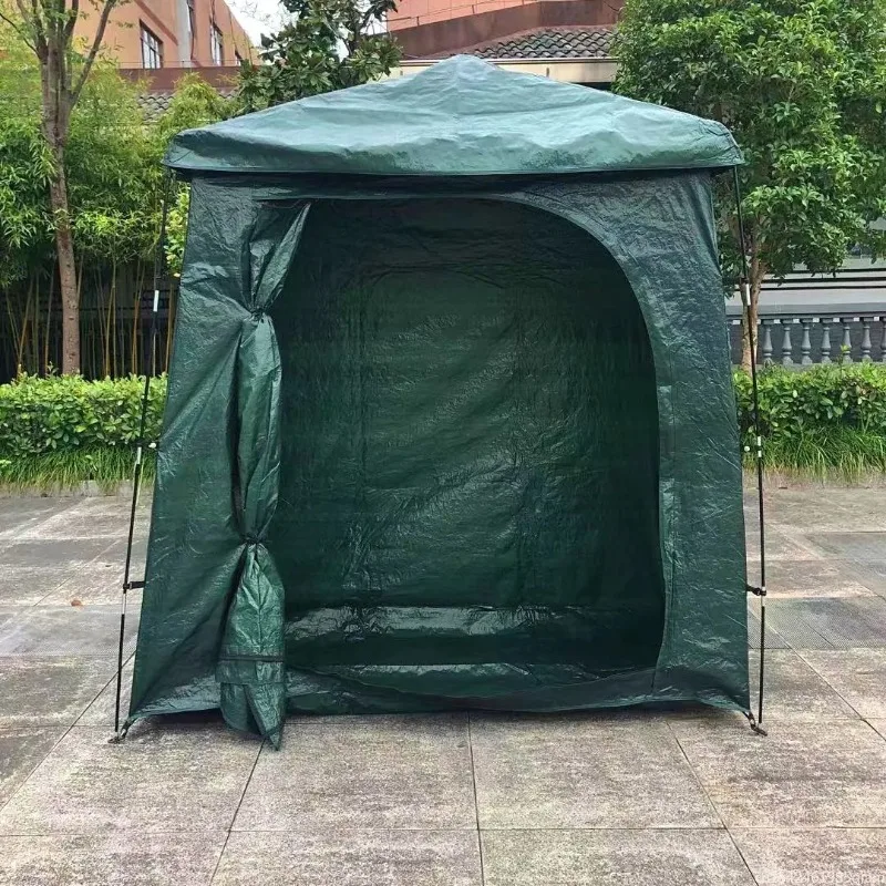 New Outdoor Bicycle Storage Shed Bike Tent Bicycle Garden Pool Storage Cover Shelter Double Cover Roof