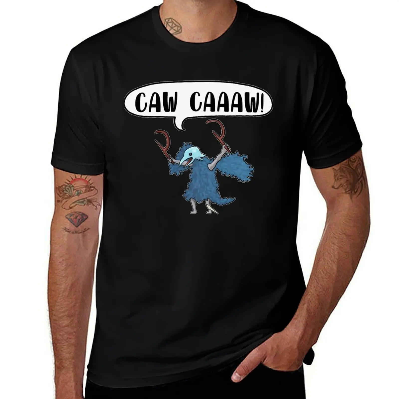 

CAW CAAAW! T-Shirt t shirt man plain man t shirts cotton cotton t shirts man 100% T-shirt