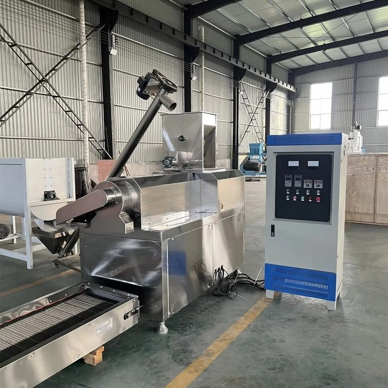 Full Automatic Pet Food Production Line Cat Dry Dog Food Pellet Processing Extruder Making Machine