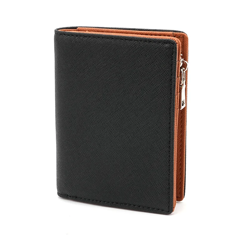 XMESSUN New Trendy Japan Short Wallet For Women,Europe and America Fashion Design Men Cowhide Casual Wallet Purse Card Bag