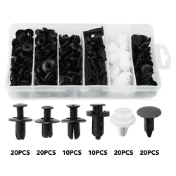 6 Size 100pcs Auto Fastener Clip for geely atlas emgrand x7 ec7 for citroen c4 c3 c5 berlingo c4 picasso