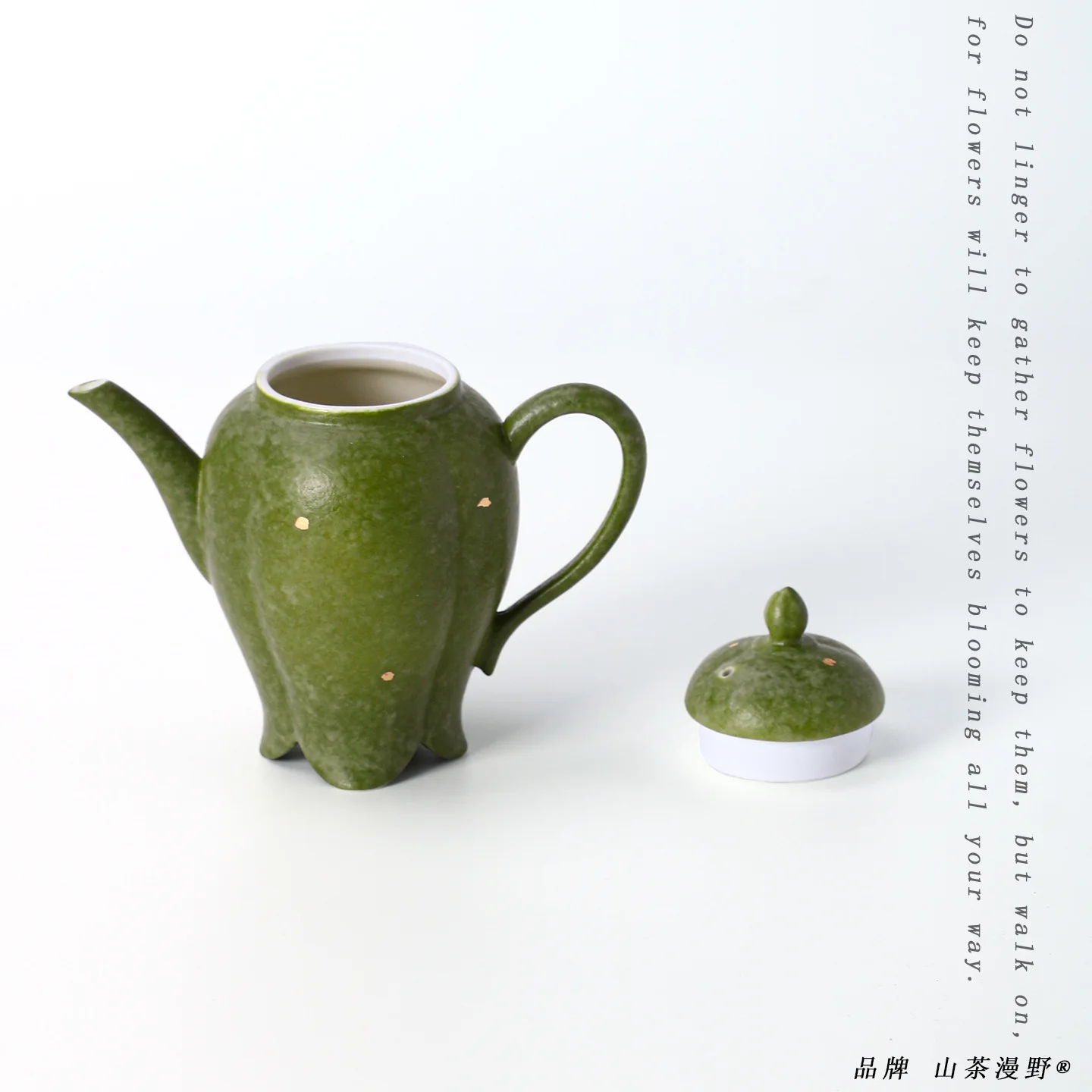 Chinese mainland hand-painted teapot household ceramics exquisite one person tea set ladies special free shipping