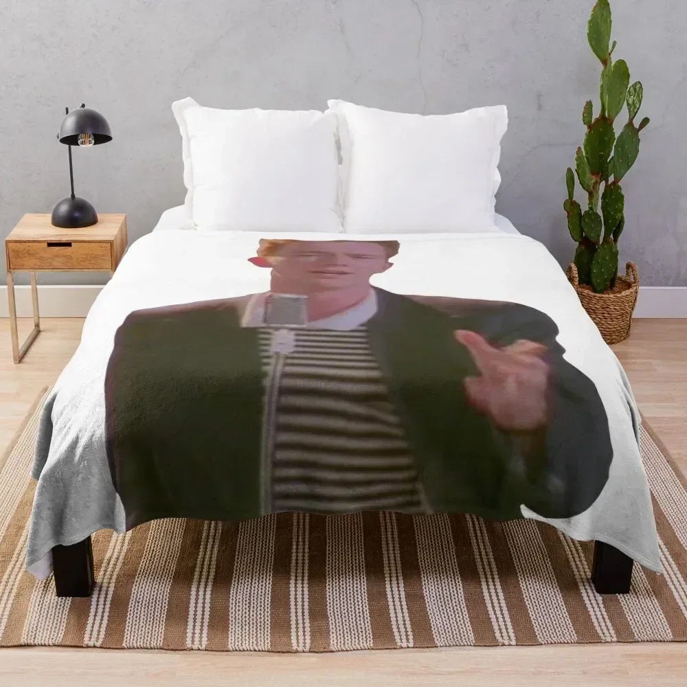 

Never gonna give you up Throw Blanket Stylish Couch Blanket for Home Living Room