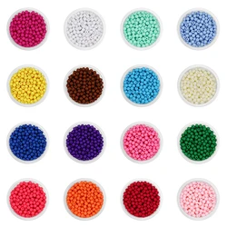 10-200pcs Mixed Acrylic Plastic Smooth Round Ball Spacer Beads 6 8 10 12 14 16 18 20MM Pick Size For Jewelry Making Accessories