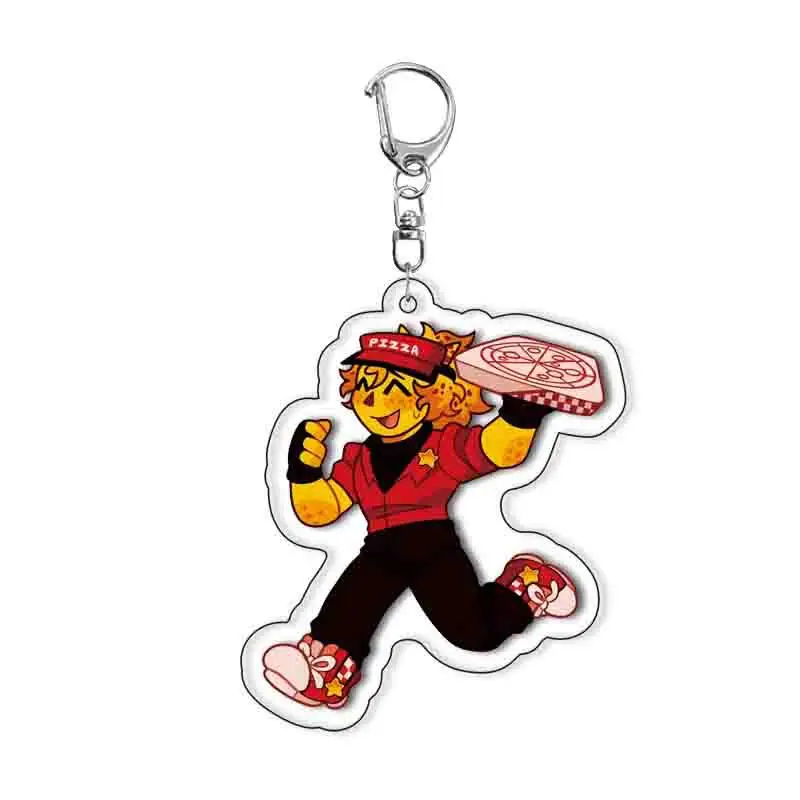 Fun Role-playing Game Cartoon Character Acrylic Keychain Bag Keyrings Jewelry Gamer Fans Gifts Accessorie Jewelry Decor