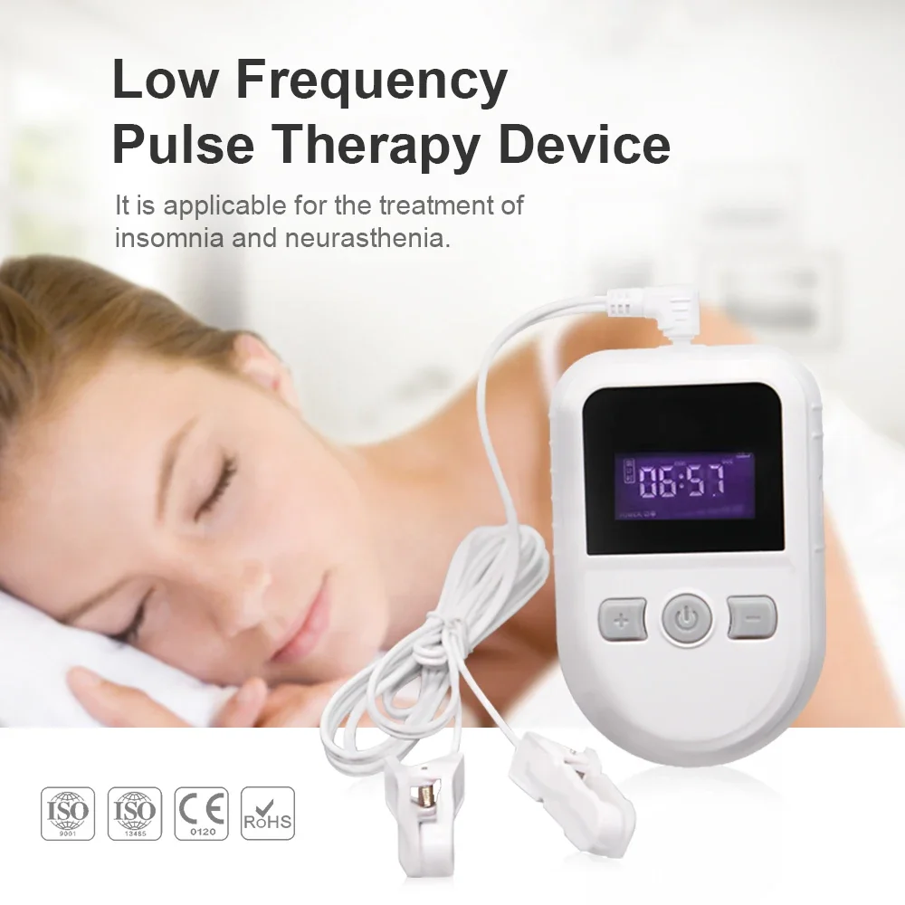 Treat Insomnia Pulse Stimulation Sleep Machine Microcurrent Sleep Hold Sleep Aid Device