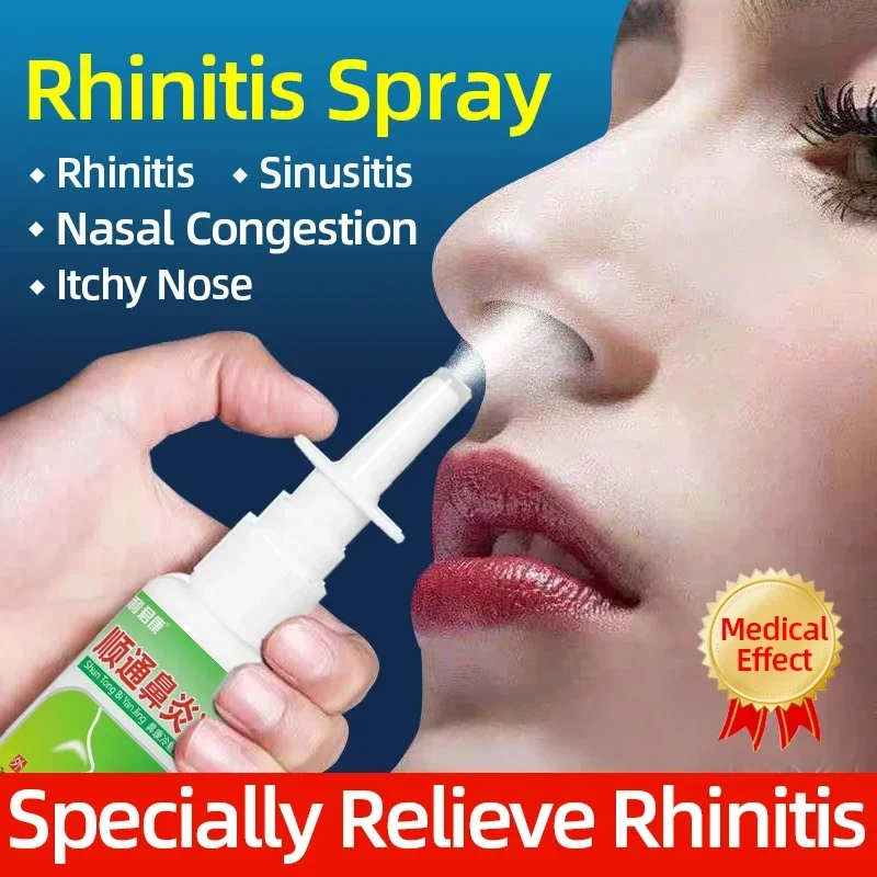 20ml Acute Rhinitis Cure Sinusitis Spray  Nasal Antibacterial Anti-snore Nose Congestion