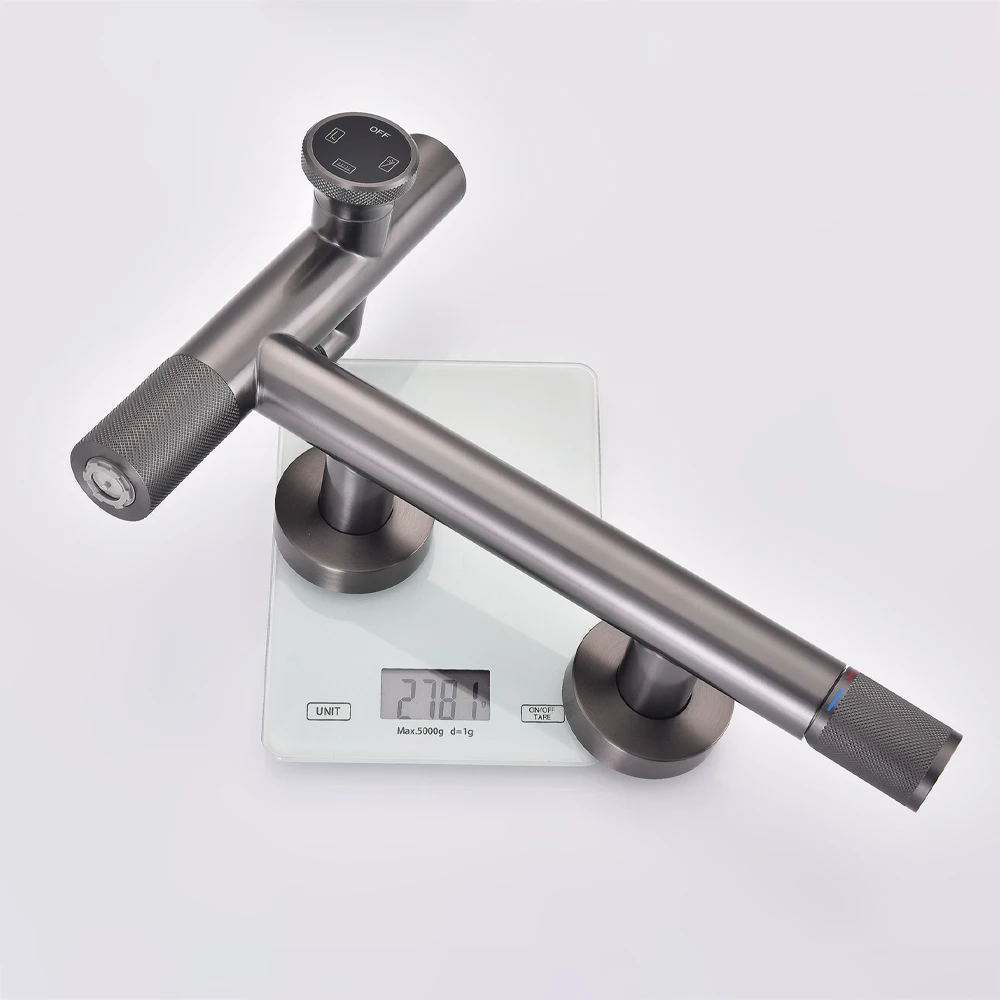 Rose Gold 10 Year Warranty Mixer Taps Bathroom Faucet Bathtub Rainfall Shower Column 3 Mode Shower System for Villa Hotel Home
