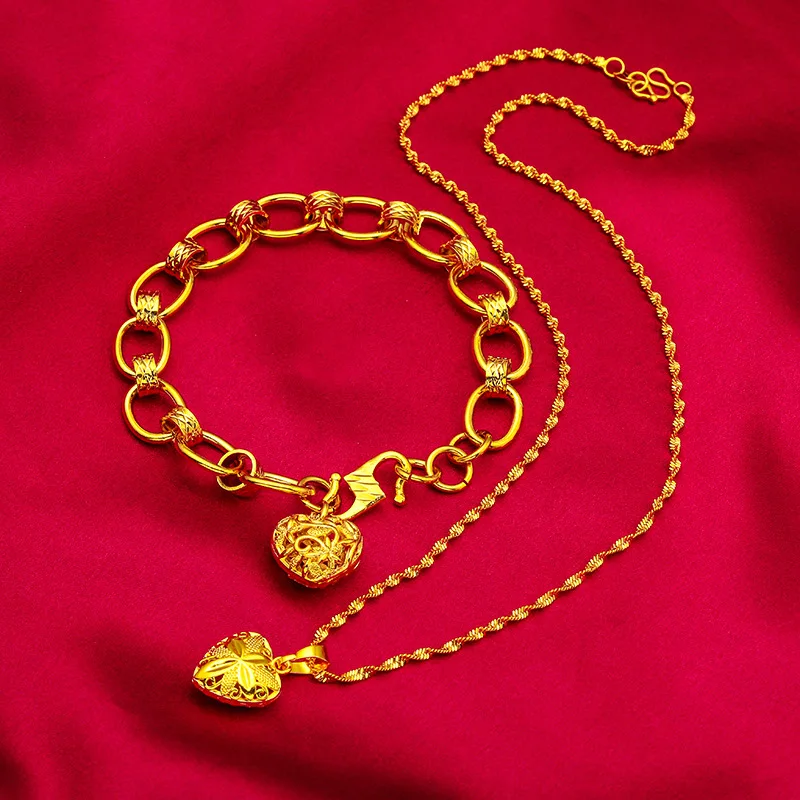 Vietnam gold Love bracelet bracelet new WOMEN'S fashion cross-border jewelry wholesale