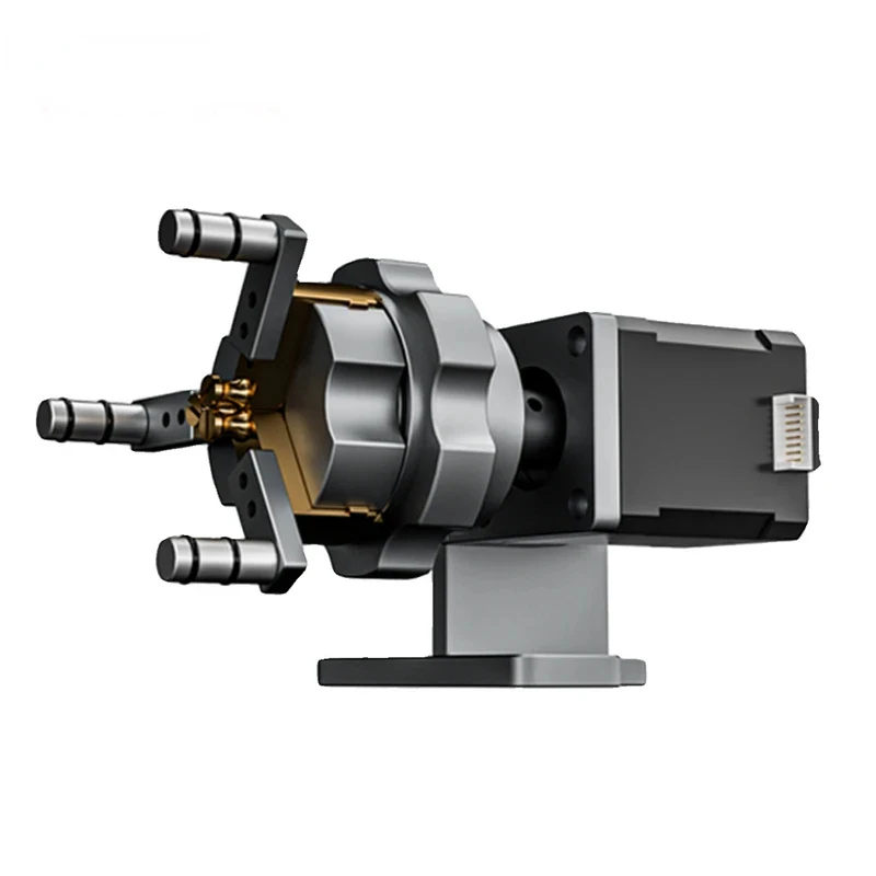TBK Hine Specific Automatic Cylinder Engraving Fixed Motor Rotation Axis Circular Item Fixture
