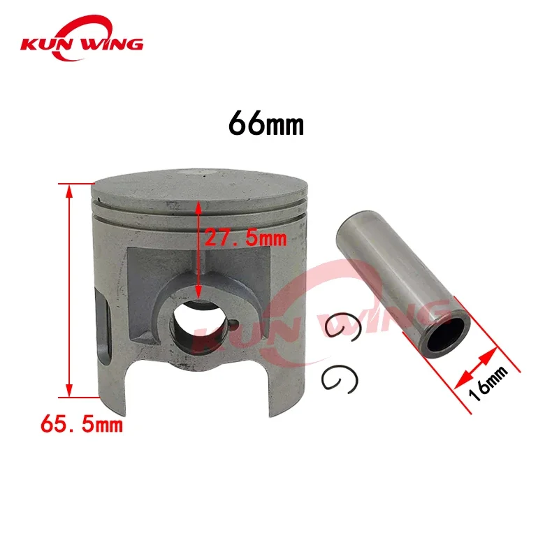STD +25 +50 +75 +100 Size Pistons & Rings Set For Yamaha DT175 DT 175 66mm 66.25mm 66.5mm 66.75mm 67mm Motorcycle