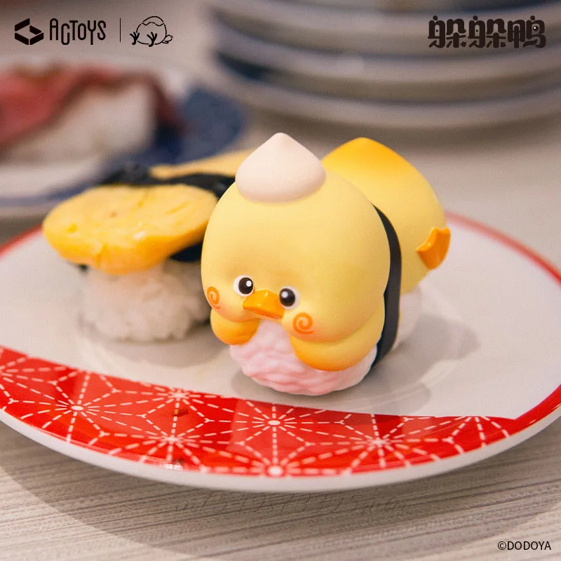 ACTOYS Late Night Restaurant Duo Duo Duck Series Blind Box Mystery Box Toys Doll Cute Anime Figure Ornaments Gift Collection