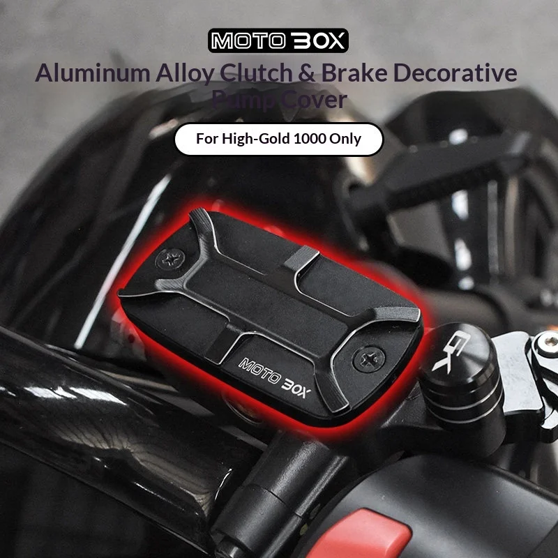 【Premium】For GAOKIN THOR1000 Thor V Modified Vintage Brake Pump Cover, Clutch Fluid Cup, Oil Bottle Cover, and Pump Decoration P
