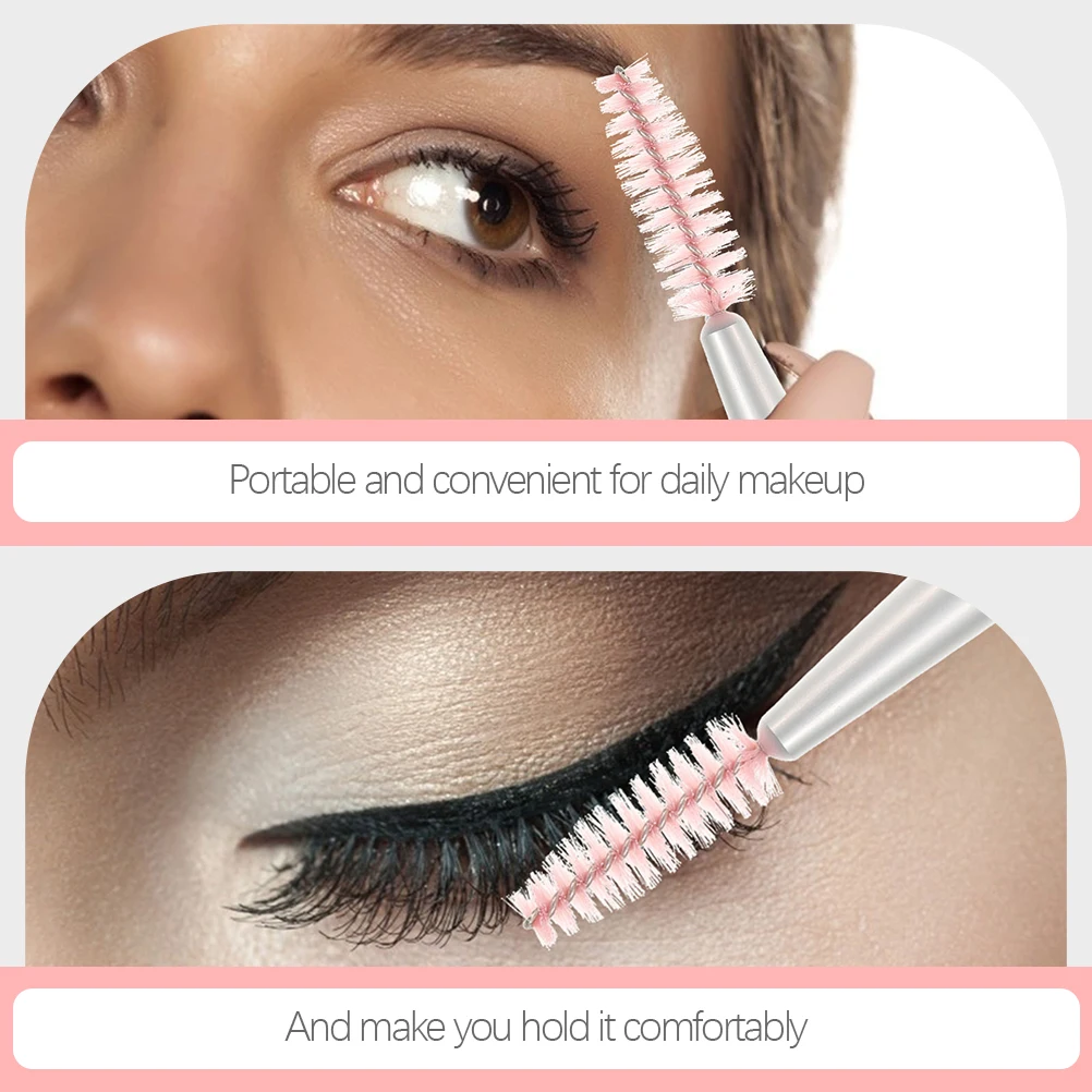 

6 Pcs Makeup Brush Stamp Sponges Eyebrow Applicator Eyelash Tool Eyeshadow Applicators for Face Travel Small