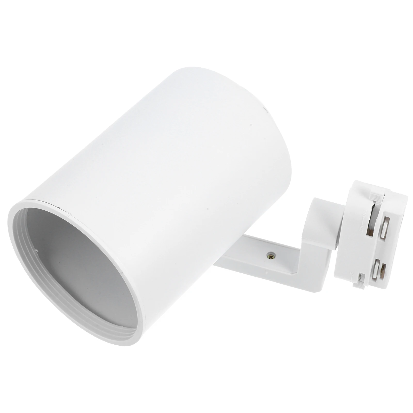 

LED Track Lighting Fixture PAR30 E27 Screw Base Durable Iron Universal Ceiling Spotlights Outdoor Flood Adjustable Direction