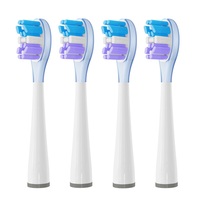 4 Pcs Replacement Brush Heads For usmile Electric Toothbrush Head Copper Free Shock-absorbing