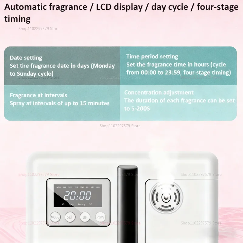 Difusor de aromaterapia Premium de 160ml, difusor de aceites esenciales inteligente para el hogar, Hotel, Spa, máquina de aromaterapia ultrasónica silenciosa