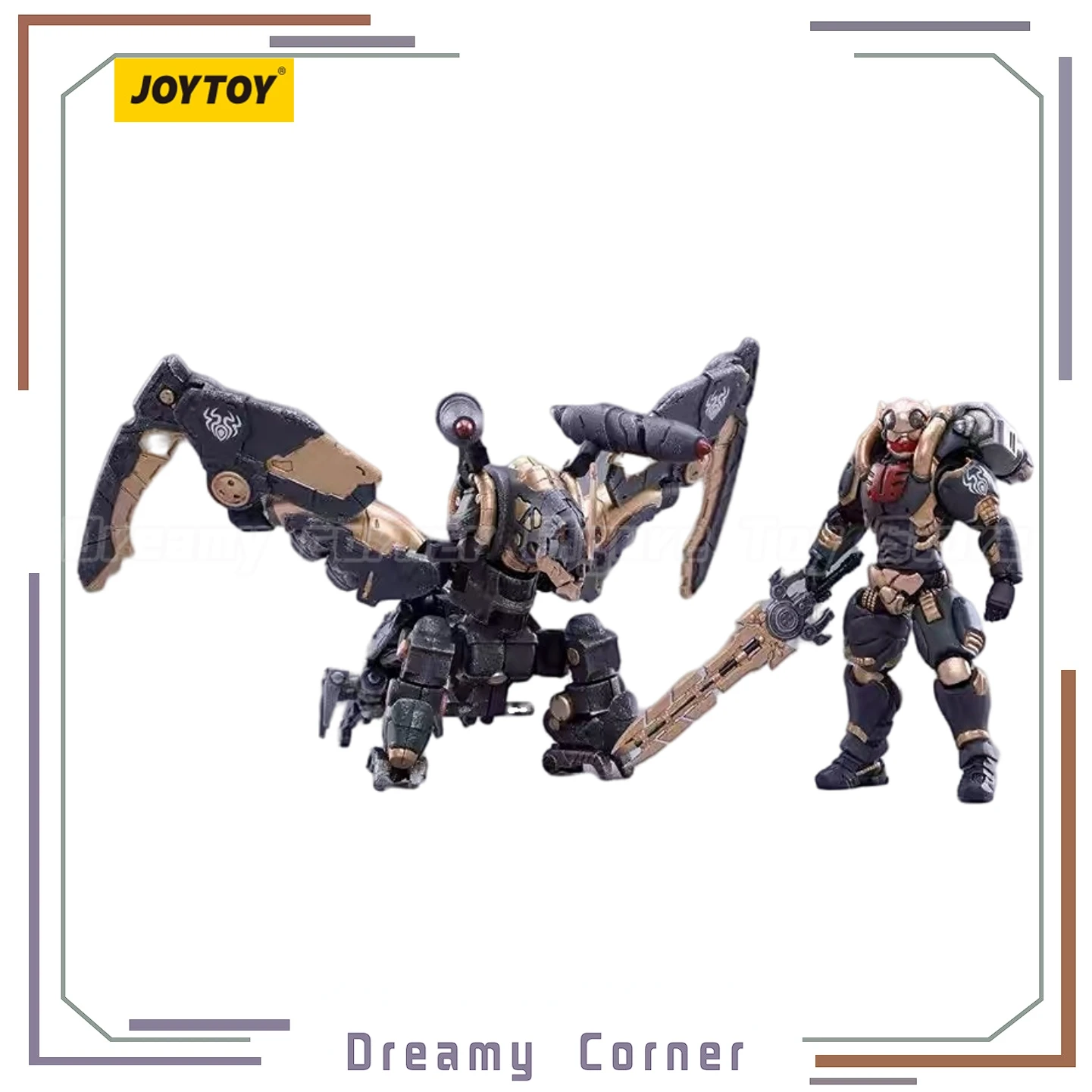 

【In Stock】Original JOYTOY BATTLE FOR THE STARS SALUK FLAME DRAGON CAVALRY SHADOW 1/18 Action Figure Model Ornament Collection