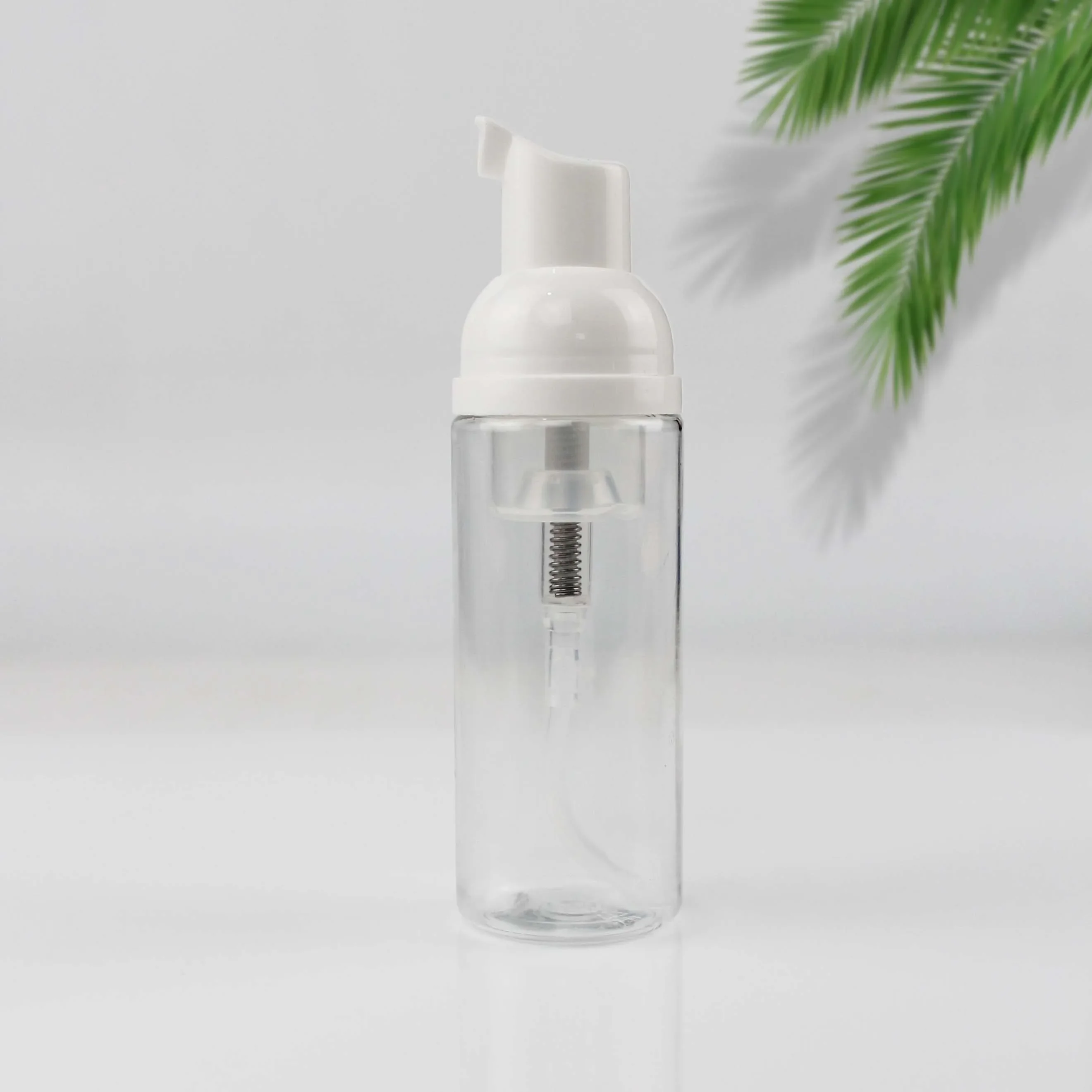 7pcs/pack 60ml Foam Dispenser Bottle Plastic Refillable Mini Foam Bottle Foaming Soap Dispenser Pump Bottles for Travel