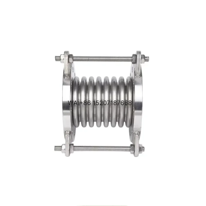 Wmwmnu Custom 304 Stainless Steel Low Corrosion Resistant Flange Forged Static Conductive Telescopic Expansion Joint Pipe