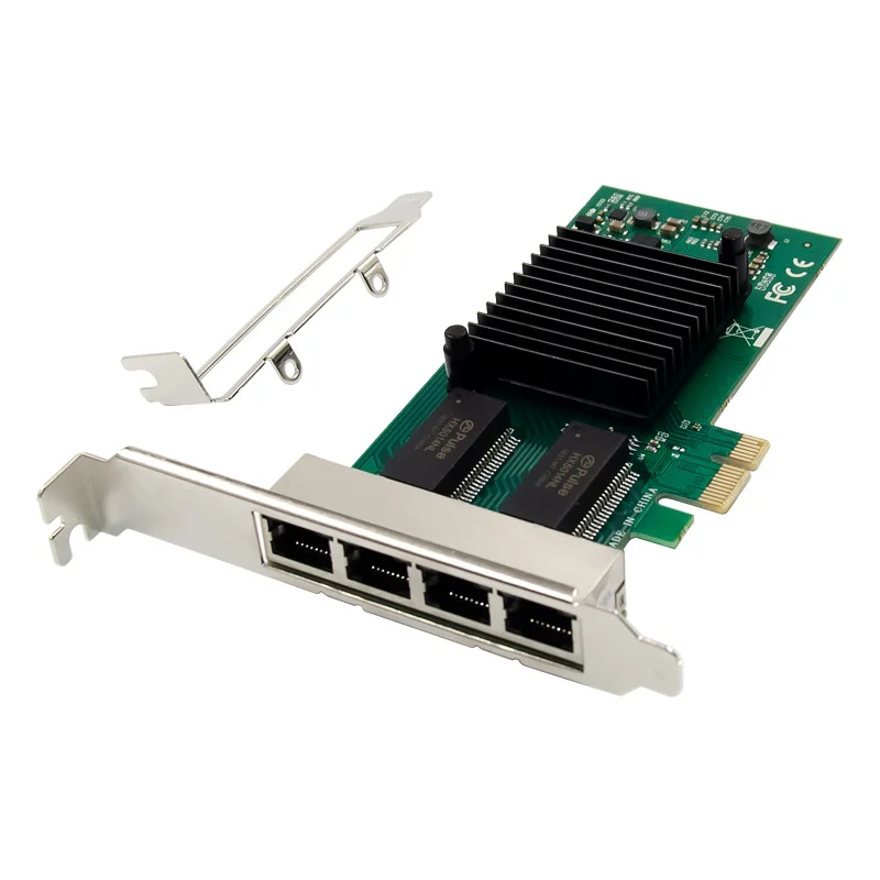 SUNWEIT ST7233 I350AM4 Quad-Port Gigabit Ethernet PCI-E X1 Internal Wired Network Card for Server Applications