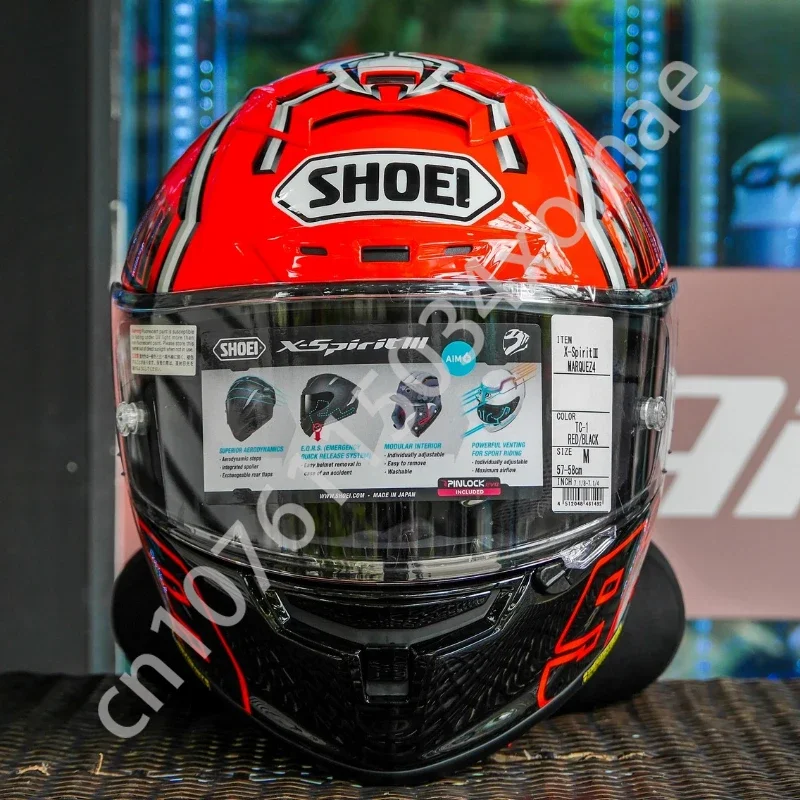 SHOEI X-14 Helmet 4 Kask X-Fourteen X-Spirit III Full Face Helmet Sports Bike Racing Motorcycle Helmet