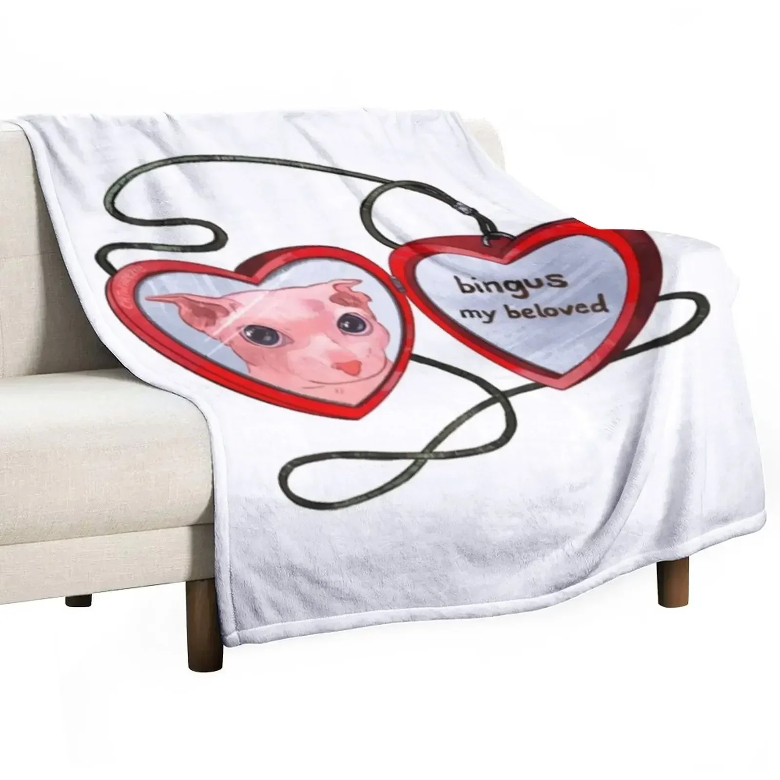 New Bingus Cat T-ShirtBingus my beloved Throw Blanket Sofa Bed Blankets