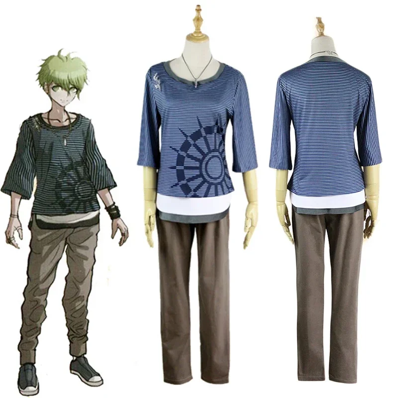 New Anime Danganronpa V3 Rantaro Amami Cosplay Costume Full Set Dangan Ronpa V3 - Killing Harmony Halloween Party Cosplay