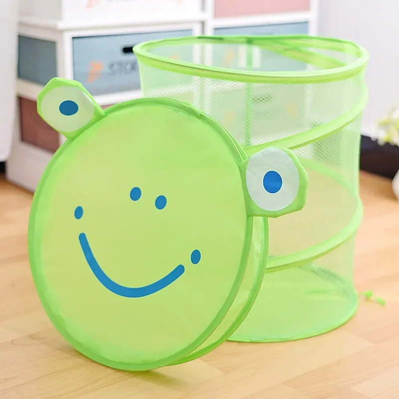 New Cartoon Foldable Storage Basket Household Dirty Clothes Or Children\'s Toys  Large Size Storage Basket