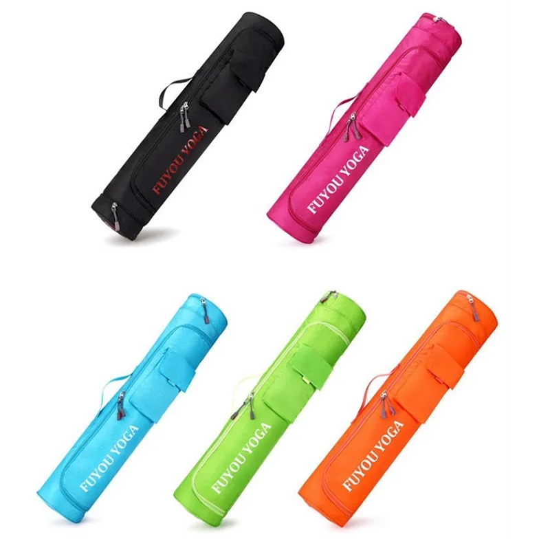 Multifunctional Canvas Yoga Bag, Large Gym Mat Bag, Big Capacity Yoga Backpack, Pilates Mat Case, Carriers (Mat Not including)