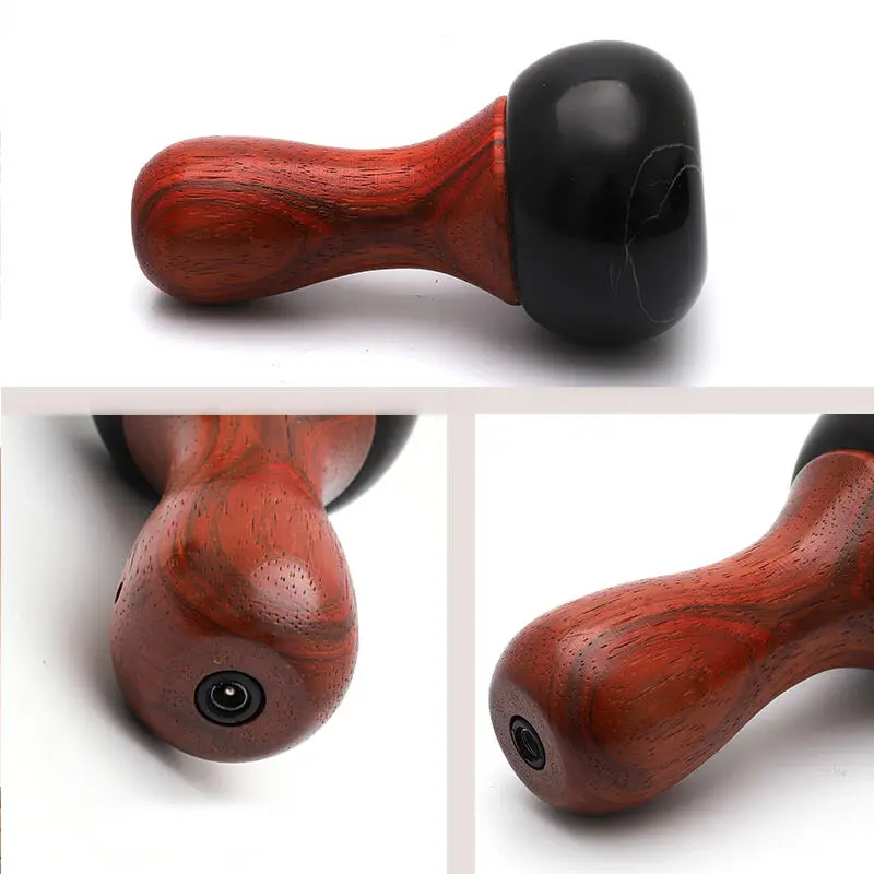 الحجر الساخن الكهربائية غوا شا مدلك الدافئة الكى ميريديان التجريف الطبيعي بيانستون الرقبة الظهر الجسم كشط الاسترخاء العضلات #5