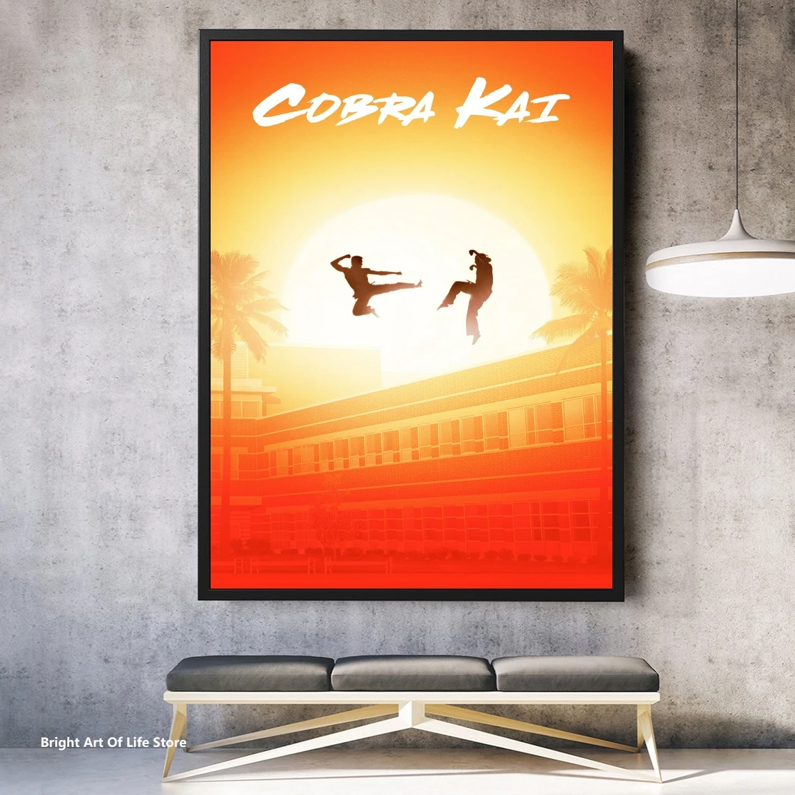 Cobra Kai Poster Star Actor TV Series Canvas Poster Photo Print Wall Painting Home Decor (Unframed)